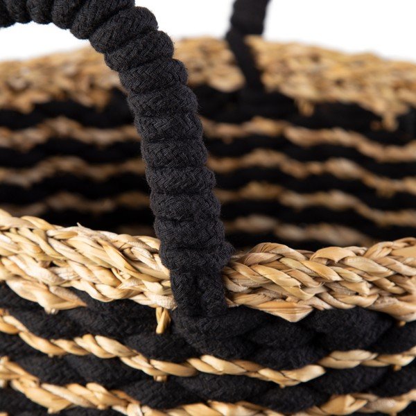 Úložný košík z morskej trávy Compactor, ø 25 cm-image-1