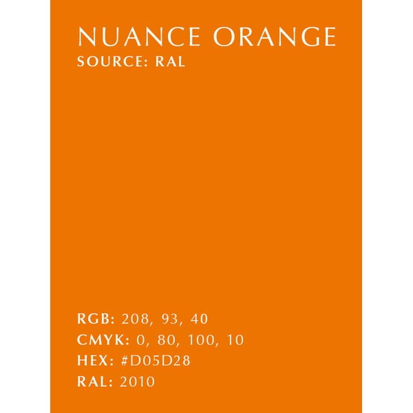 Oranžové LED závesné svietidlo s kovovým tienidlom ø 31 cm Asteria Mini – UMAGE-image-1