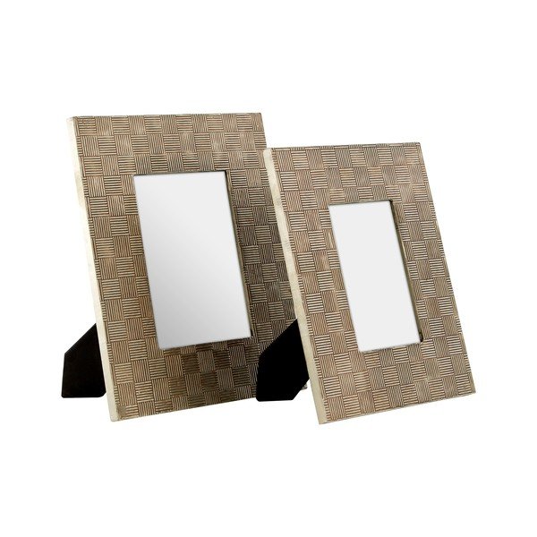 Drevený rámček v zlatej farbe 23x28 cm Bowerbird – Premier Housewares-image-2