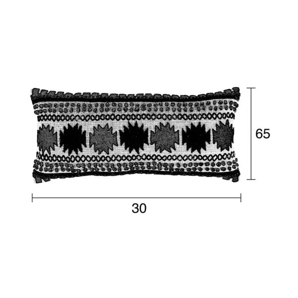 Modrý vankúš s výplňou Zuiver Sala, 65 × 30 cm-image-1