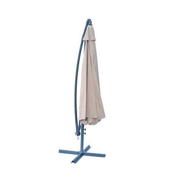 Béžový slnečník ø 350 cm - Rojaplast-image-4