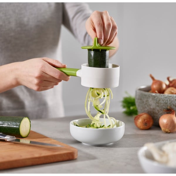 Zeleno-biely špiralizér Joseph Joseph SpiroGo-image-1