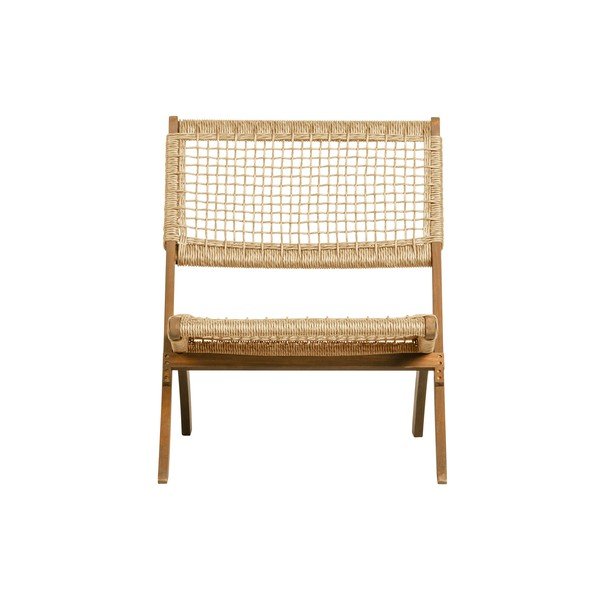 Záhradné skladacie kreslo z dreva rhombus WOOOD Lois-image-1