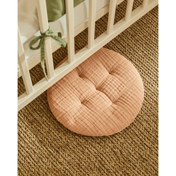 Mušelínový detský vankúšik ø 30 cm Laily – Kave Home-image-1