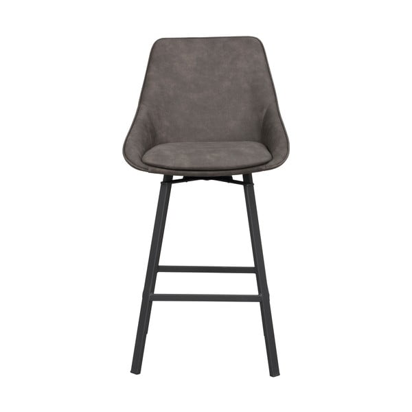 Sivé barové stoličky v súprave 2 ks (výška sedadla 65 cm) Alison – Rowico-image-3
