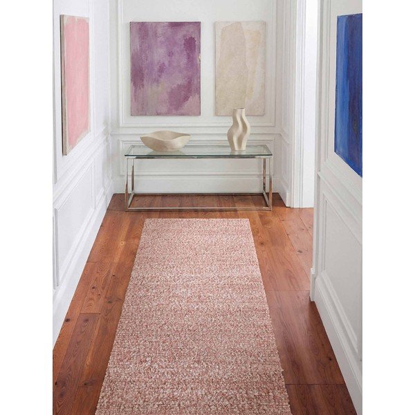 Staroružový ručne tkaný behúň z materiálu buklé 80x200 cm Notting Hill Portobello – Ted Baker-image-1