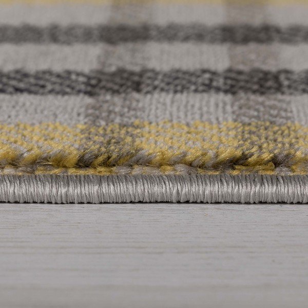Žlto-sivý koberec Flair Rugs Highland, 200 x 290 cm-image-2