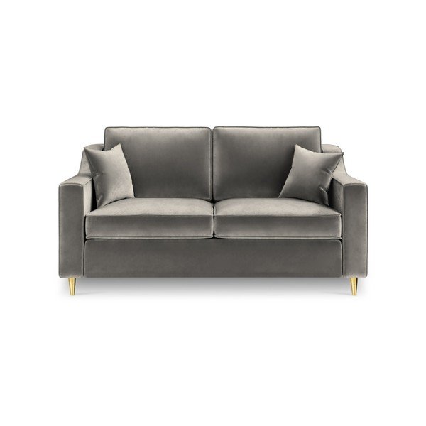 Tmavosivá dvojmiestna pohovka Mazzini Sofas Marigold-image-4