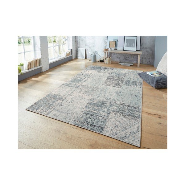 Svetlomodrý koberec Elle Decoration Pleasure Denain, 80 × 150 cm-image-4