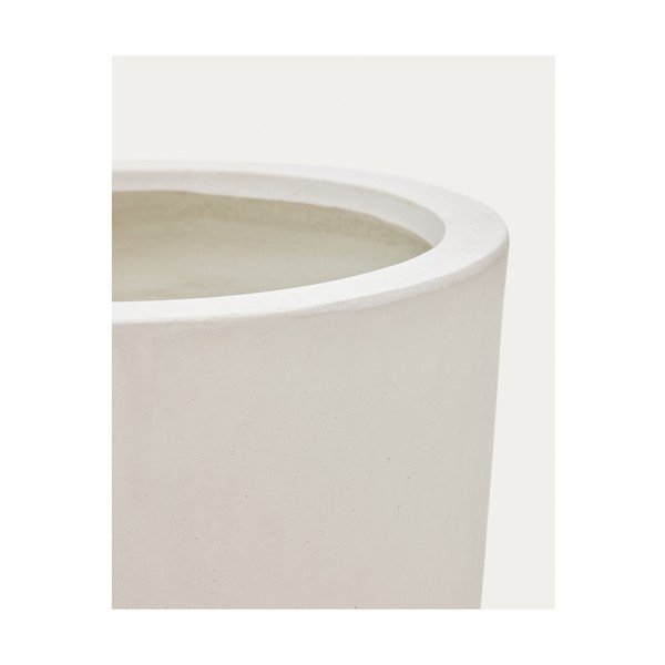 Betónový obal na kvetináč ø 39 cm Aiguablava – Kave Home-image-3