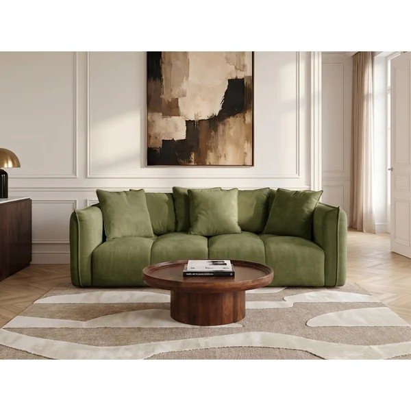 Zelená ženilková pohovka Harlem – Bobochic Paris-image-1