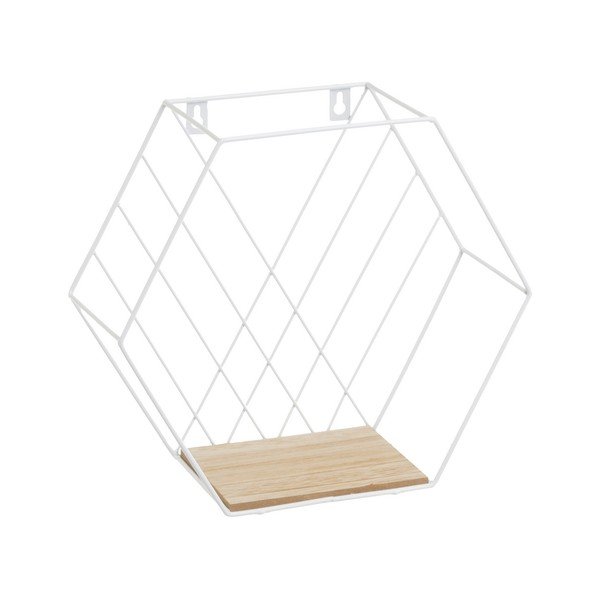 Biele/v prírodnej farbe police v súprave 3 ks 31 cm – Casa Selección-image-1