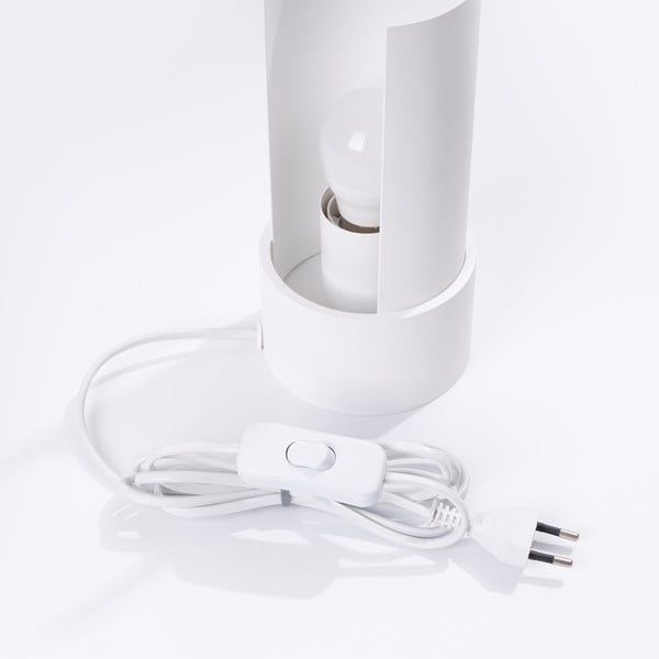 Biela stolová lampa (výška  21 cm) Aurea – Sollux-image-3