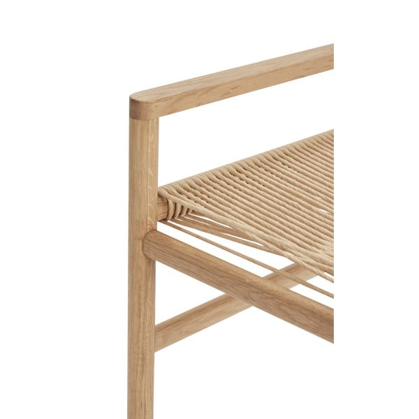 Lavica s výpletom z papierovej šnúry Heritage - Hübsch-image-3