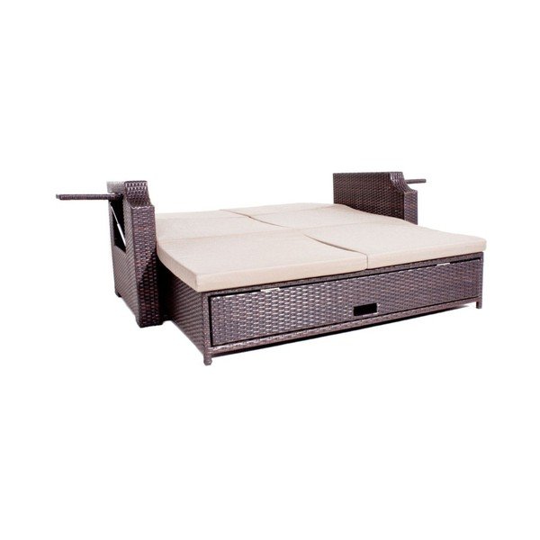 Záhradná rozkladacia lavica s úložným priestorom ADDU Monaco-image-2