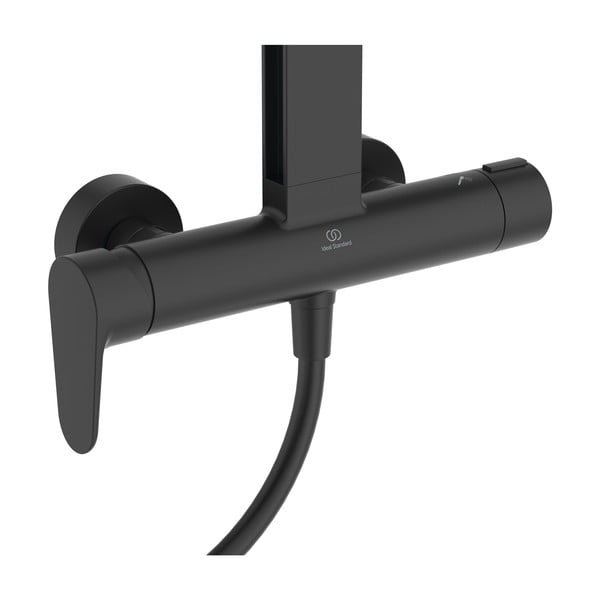 Matne čierna kovová sprchová súprava 111 cm ALU+ – Ideal Standard-image-2