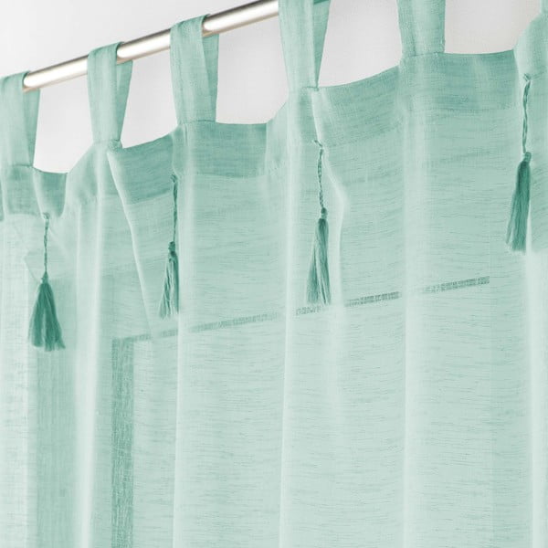 Zelená záclona 140x240 cm Dalila – douceur d'intérieur-image-1