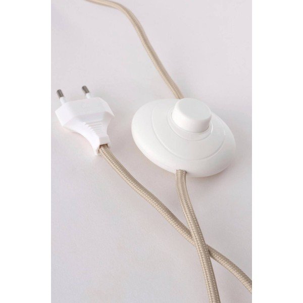 Béžová látková stojacia lampa (výška  80 cm) Harriet – Jotex-image-3