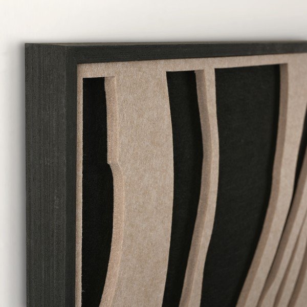 3D obraz s rámom/akustický 90x120 cm Sacred Silence 2 – Malerifabrikken-image-2