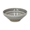 Sivá kameninová miska Costa Nova Cristal, ⌀ 18 cm