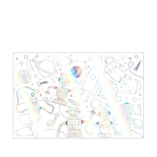 Omaľovánky Space – Meri Meri-image-3