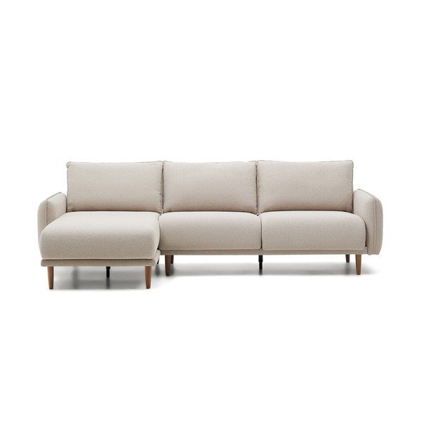 Béžová rohová pohovka (variabilná) Carlota – Kave Home