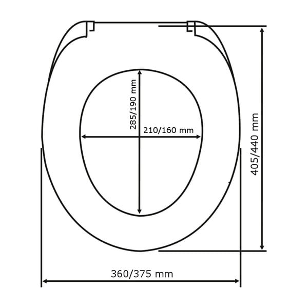 Biela toaletná doska Wenko Family Easy Close-image-4