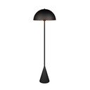 Čierna stojacia lampa (výška 130 cm) Alfie – Trio