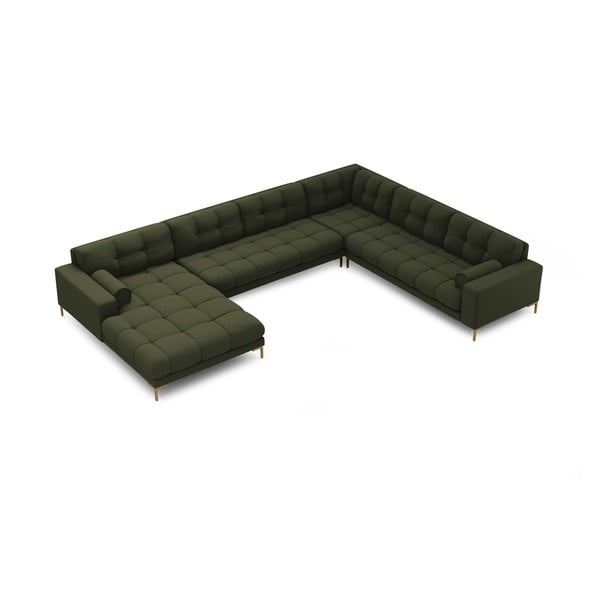 Zelená rohová pohovka (pravý roh) Bali – Cosmopolitan Design-image-4