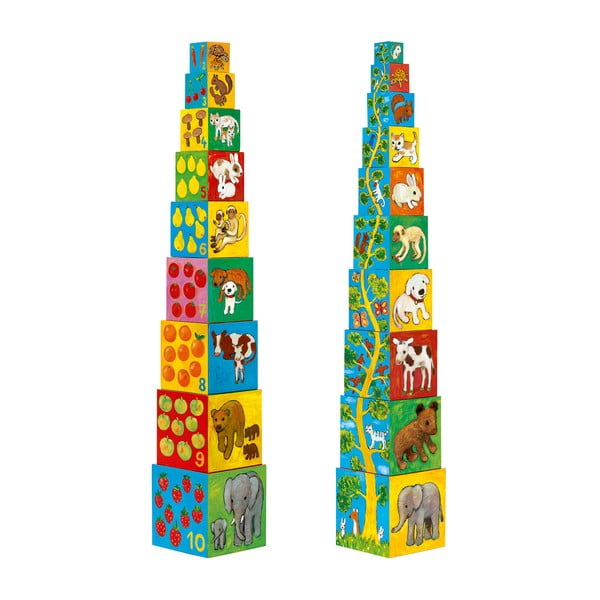 Krabičková veža Blocks - Djeco