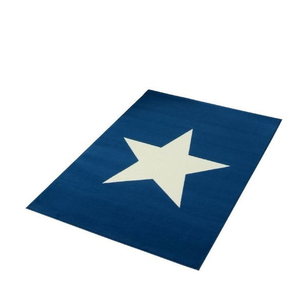 Modrý koberec Hanse Home City & Mix Star, 140 x 200 cm-image-2