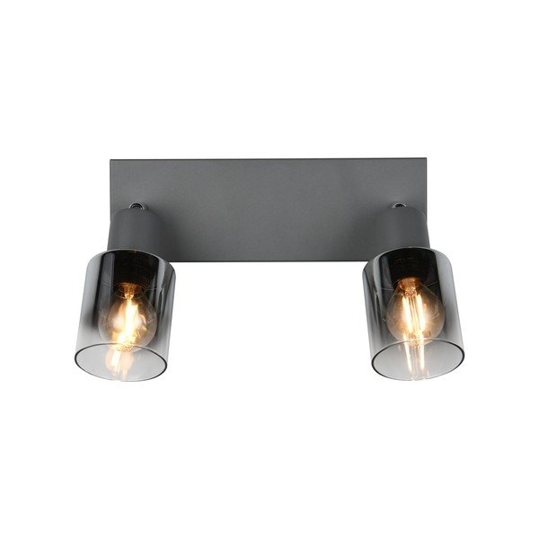 Antracitové bodové svietidlo ø 7 cm Cadiz – Reality-image-3