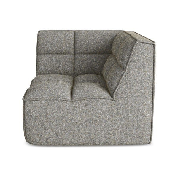 Béžový modul pohovky Kalai – Makamii