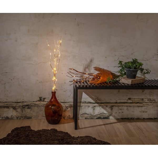 Biela svetelná dekorácia ø 8 cm Willow – Star Trading-image-4