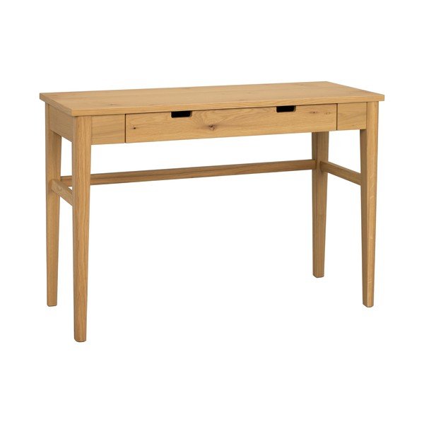Konzolový stolík s doskou v dubovom dekore v prírodnej farbe 40x110 cm Garrison – Rowico