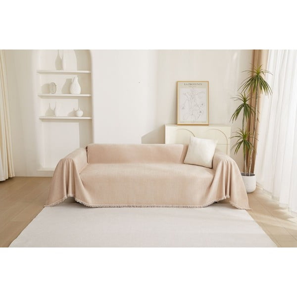 Béžový 4-miestny poťah na pohovku Talo – Filumi-image-2