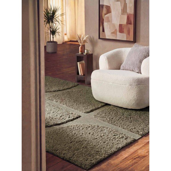 Kaki ručne tkaný koberec 120x180 cm Lambeth Jasper – Ted Baker-image-2