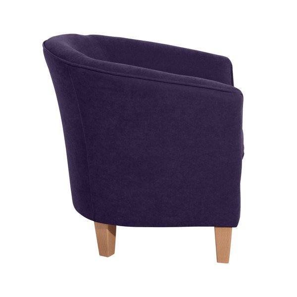 Fialové kreslo Max Winzer Livia-image-1