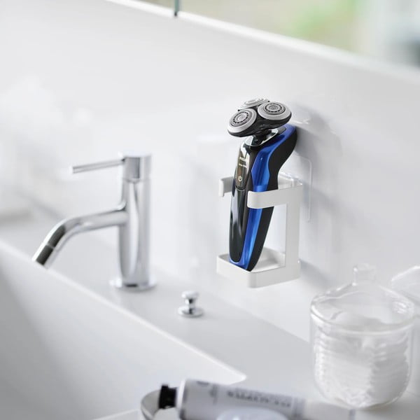 Biely kovový držiak zariadenia starostlivosti o pleť Film Hook – YAMAZAKI-image-1