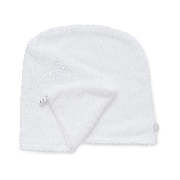 Biele rýchloschnúce bavlnené uteráky na vlasy v súprave 2 ks 20x13 cm Quick Dry – Catherine Lansfield-image-2