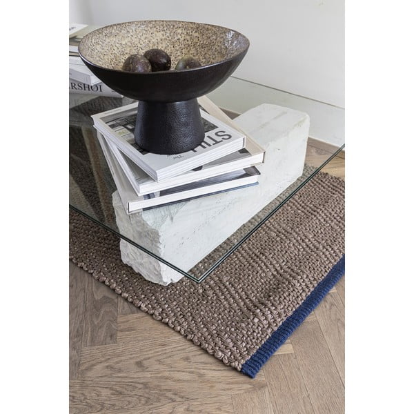 Hnedý jutový behúň 70x150 cm Notes – Mette Ditmer Denmark-image-1