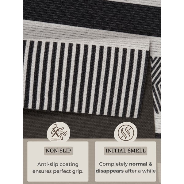 Čierno-sivý behúň Zala Living Cook & Clean Urban, 45 x 140 cm-image-4