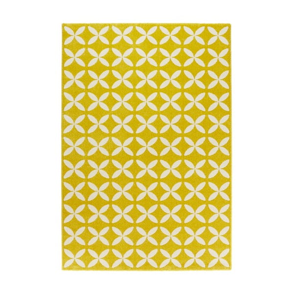 Žltý koberec Mint Rugs Tiffany, 120 × 170 cm