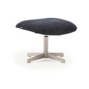 Tmavomodrá ženilková podnožka Teryl – Kave Home