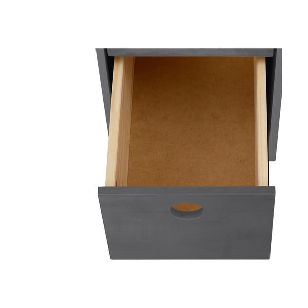 Pracovný stôl z borovicového dreva 50x100 cm Alpi – Støraa-image-4