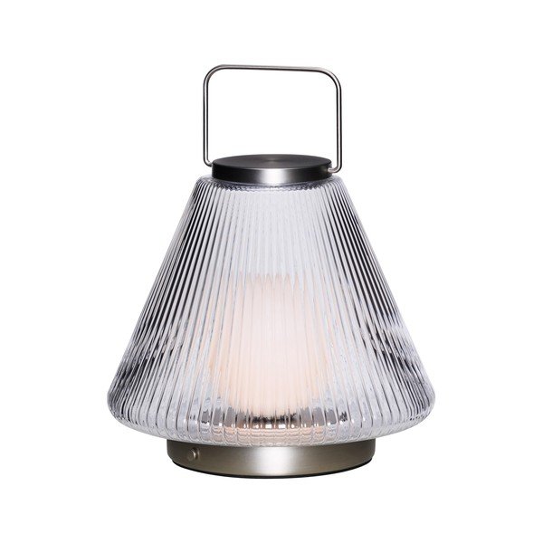 Sklenená LED stolová lampa ø24x28 cm Tou – Hübsch