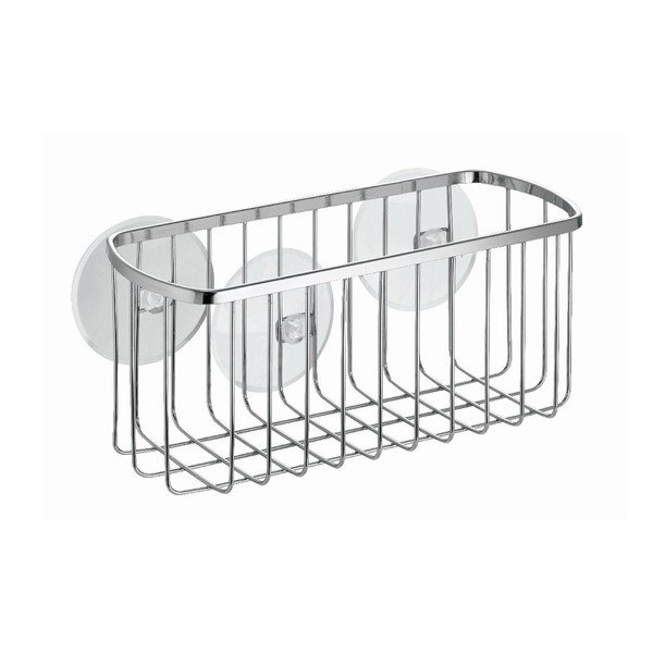 Kovový košík s prísavkami iDesign Gia Rectangular-image-1