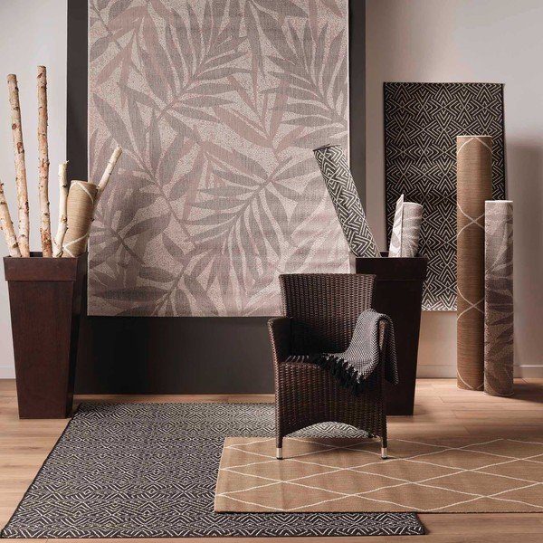 Svetlosivý koberec 80x150 cm Palmyre – douceur d'intérieur-image-1