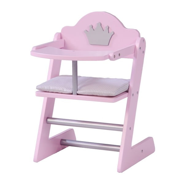 Ružová stolička pre bábiky Roba Dolls Princess Sophie
