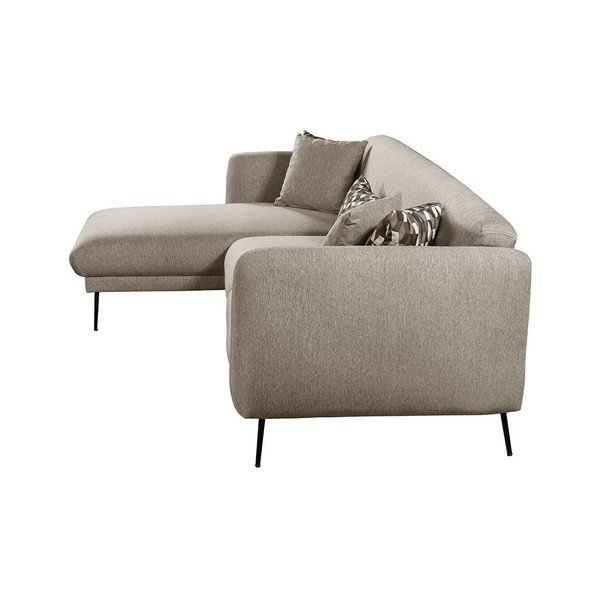 Béžová rozšíriteľná rohová pohovka Pandia Home Madrid, ľavý roh-image-3